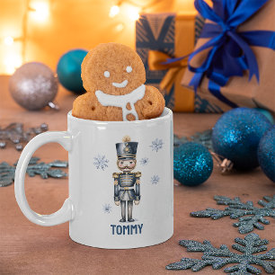 Notenkraker gepersonaliseerde kerst Mok