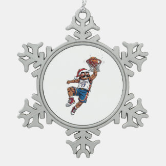 Notenkraker Honkbal Kerstmis 2026 Vakantie Sporten Tin Sneeuwvlok Ornament