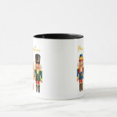 NOTENKRAKER KERAMISCHE MOK, VROLIJKE KERSTKOFFIE M MOK (Midden)