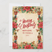 Notenkraker Kerst Feestdagenkaart (Voorkant)