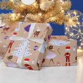 Notenkraker Kerstballet Soldaten Muizenkoning Cadeaupapier