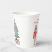 Notenkraker, Kerstboom & Cadeaus Papieren Bekers (Rechts)