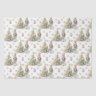 Notenkraker Kerstboom Weefsel Papier