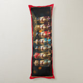 Notenkraker maart lichaam kussen (Achterkant (Verticaal))