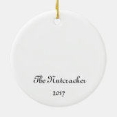 Notenkraker Maid Keepsake Ornament (Achterkant)