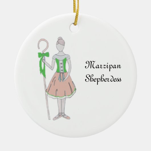 Notenkraker Marsepein Keepsake Ornament (Voorkant)
