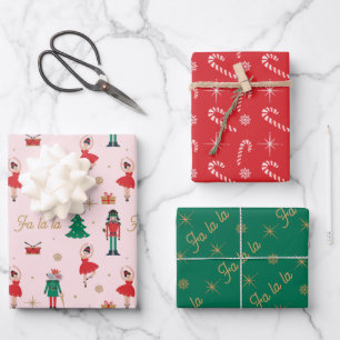 Notenkraker Muis Koning Ballet Kerstmis Wrapping P Inpakpapier Vel