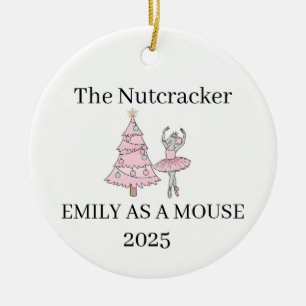 Notenkraker Muis Ornament, Cast Lid Gift Keramisch Ornament