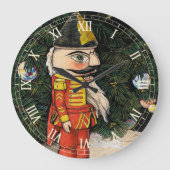  notenkraker onder kerstboom grote klok (Voorkant)