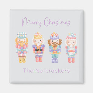 Notenkraker Pastel Christmas Magneet