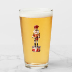Notenkraker Puppy: Lachende Bichon Drummer Glas