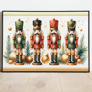 Notenkraker Quartet Parade Poster