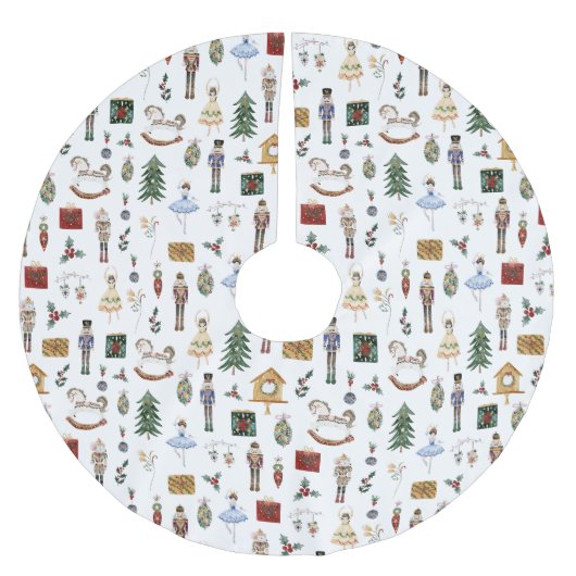 Notenkraker rood goud Suiker pruim fee Kerstmis Kerstboom Rok (Voorkant)