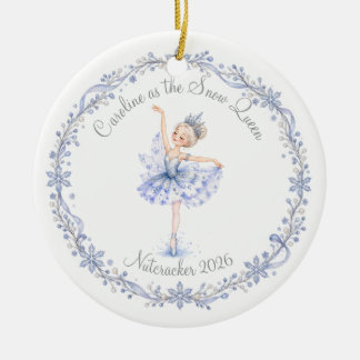 Notenkraker Sneeuwkoningin Ornament
