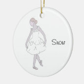 Notenkraker Snow Keepsake Ornament (Links)