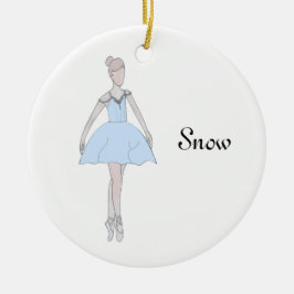 Notenkraker Snow Keepsake Ornament