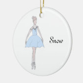 Notenkraker Snow Keepsake Ornament (Links)