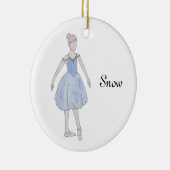 Notenkraker Snow Keepsake Ornament (Rechts)