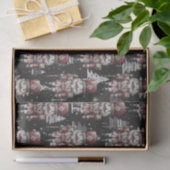 Notenkraker Soldaat Captain Christmas White Trees Tissuepapier (Geschenk)