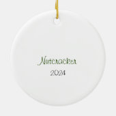 Notenkraker Soldaat / Maid / Russisch Keramisch Ornament (Achterkant)