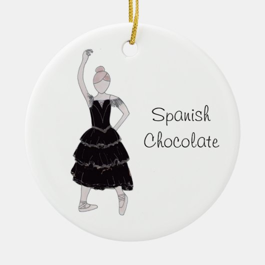 Notenkraker Spanish Chocolate Keepsake Ornament (Voorkant)