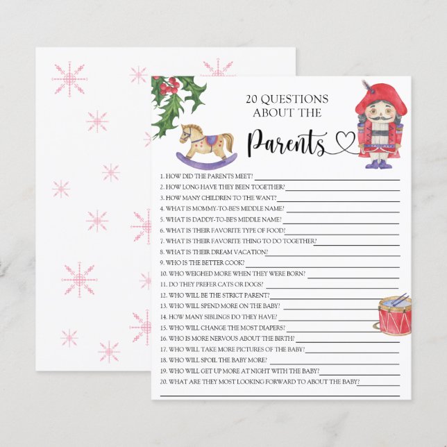 Notenkraker - spelletjes over de ouders (Voorkant / Achterkant)