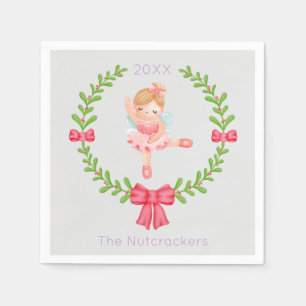 Notenkraker Sugar Plum Fairy Christmas Servet