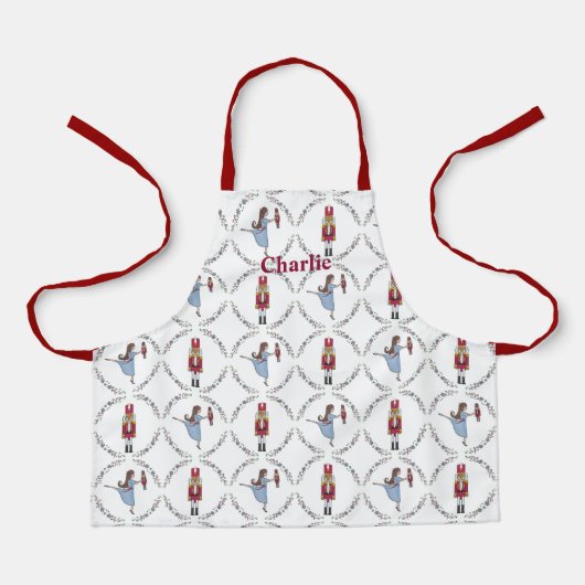 Notenkraker Suite Ballet Klassiek Kerstmis Schort (Voorkant)