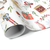 Notenkraker Suite Kerst Gift Wrap Cadeaupapier (Rol Hoek)