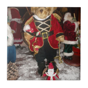 Notenkraker Teddy Bear Christmas Collectie Tegeltje
