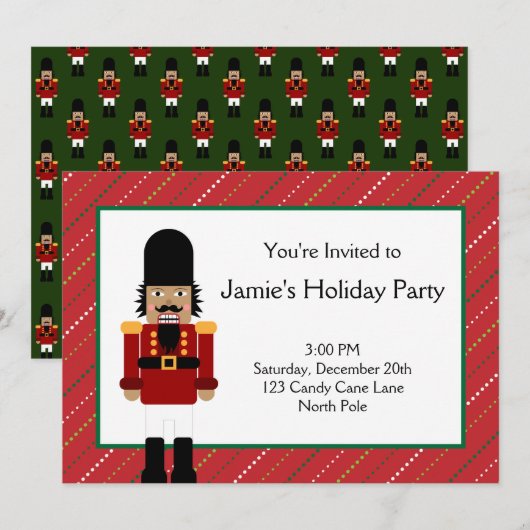 Notenkraker - Uitnodiging (Voorkant / Achterkant)