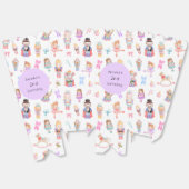 Notenkraker verjaardag bedankdoosjes (Ongevouwen)