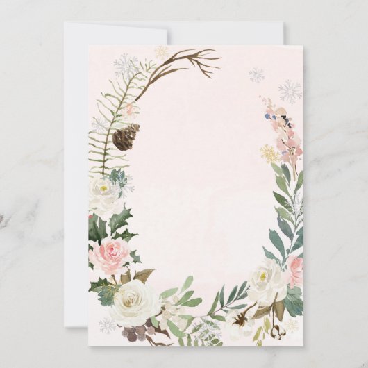 Notenkraker Verjaardag Sugar Plum Fairy Kerstmis Kaart (Achterkant)