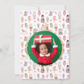 Notenkraker Verjaardagsfoto Dank u Kaart (Achterkant)