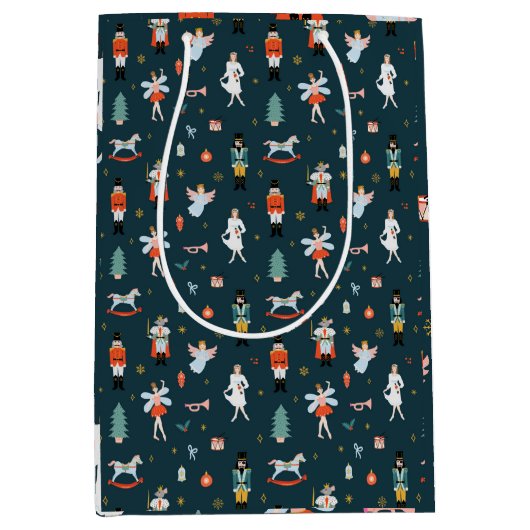 Notenkraker volkskunst medium cadeauzakje (Voorkant)