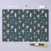 Notenkraker volkskunst tissuepapier (Craft)