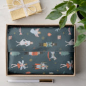 Notenkraker volkskunst tissuepapier (Geschenk)