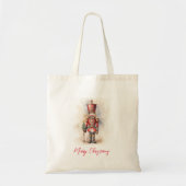  Notenkraker & Vrolijk Kerstfeest Tote Bag (Voorkant)