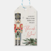 Notenkraker Winter Onederland Gift Label Cadeaulabel (Voorkant)