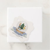 Notenkraker Winter Wonderland verjaardagsfeestje Bedankjes Labels (In situ)