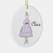 Notenkrakerballet Clara Keepsake Ornament (Rechts)