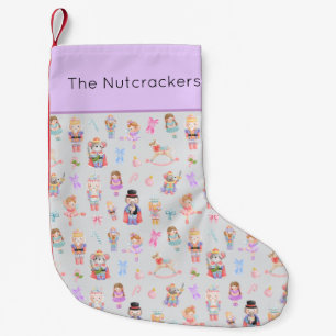 Notenkrakerpastelpatroon Kleine Kerstsok