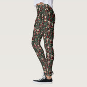 Notenkrakerpatroon Leggings (Links)