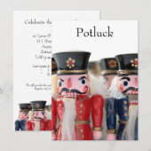 Notenkrakers groep potluck kaart (Voorkant / Achterkant)