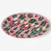 Notenkrakers Kerst Bord (Gekanteld)