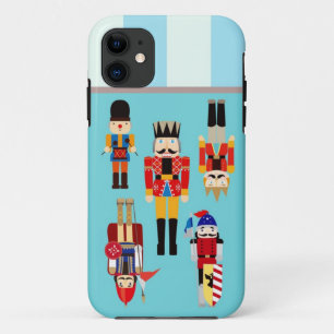Notenkrakers Soldaten met aangepaste naam - Aqua iPhone 11 Hoesje