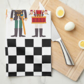 Notenkrakers theedoek (Quarter Fold)