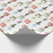 Notenkrakersverjaardagsfeestje Cadeaupapier (Hoek)