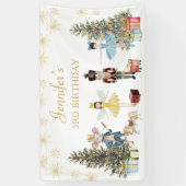 Notenkrakersverjaardagsfeestje Spandoek (Verticaal)