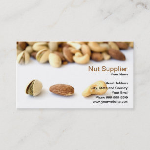 notenleverancier visitekaartje